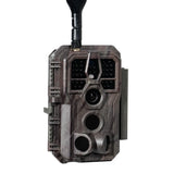GardePro X50MB Cellular Trail Camera, Full Video Preview, Built-in Memory, No SD Card Required, No-Glow IR, AT&T & T-Mobile, Game Cameras with 32MP H.265 1080p, 0.1s Trigger Speed, 100ft Night Vision
