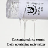 MIDHA Rice Serum 50ml for skin moisturizing, tightening and revitalizing, Day and Night use, Quick absorption, Vegan