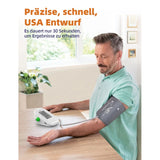 AILE Blood Pressure Monitor, Upper Arm Blood Pressure Monitor for Home Use, Blood Pressure Monitor, Fully Automatic Large Cuff (22-42 cm)