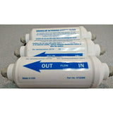 GENERIC GAC FILTER FOR DRINKING WATER & RO SYSTEMS—S7206W INCLUDES 1/4" JG QUICK CONNECT