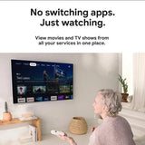 Google - Chromecast with Google TV (HD) - Streaming Stick Entertainment on Your TV with Voice Search - Watch Movies, Shows, and Live TV in 1080p HD - Snow - Specification: Default