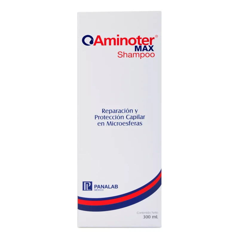 Aminoter Max Shampoo Vitamina C Y E Reparación Y Proteccción