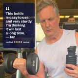 PeeSport Adventure Pee Bottle for Men and Women - Color: Black