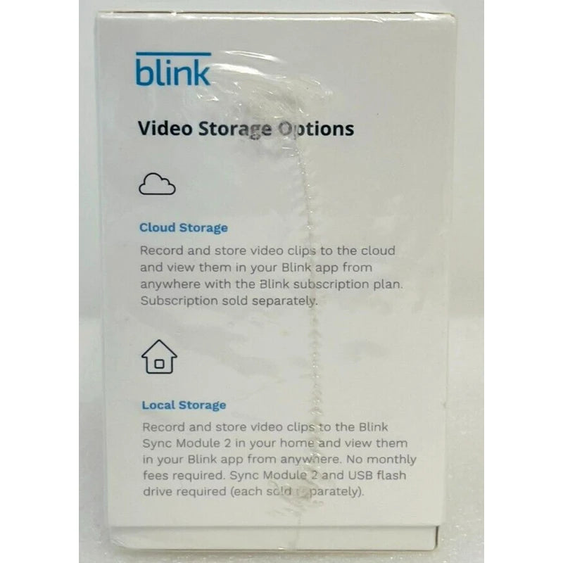 Blink Outdoor (3rd Generation) Add-On Security Camera BCM00400U, New/Sealed