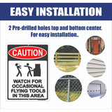 Flood City Fabricaitons Cash is King Sign 9"x12" Metal We Prefer Cash Payment Signs Business Retail