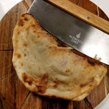 Alfresco Chef Large Calzone Press/Pizza Dough Mould Calzone & Pasty Maker/Plastic - 28cm / Kitchen Accessory & Cooking Tool