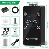 Updated Reptile Mister – Humidifier for Tanks, Amphibians, and Rainforest Plants with Timer and Manual Spray Functions