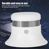 80dB Mini Wireless Photoelectric Smoke Detector Fire Protection Alarm Sensor for Home Security