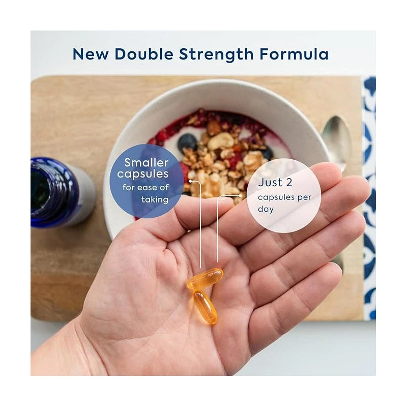 Efamol Efalex Brain Formula Capsules - 60 Fish Oil Capsules | Fish Oil Omega 3 Brain Supplement & Omega 6 Evening Primrose Oil Capsules | DHA Supports Normal Brain Function | Suitable from 5+