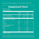 UpNourish AREDS 2+ Advanced Eye Vitamin | Eye Health | Macular & Dry Eye Support | Lutein, Zeaxanthin, Saffron, Astaxanthin & DHA | 120 Softgels