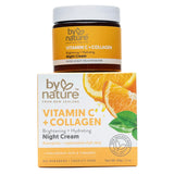 By Nature Vitamin C + Collagen Brightening + Hydrating Night Cream
