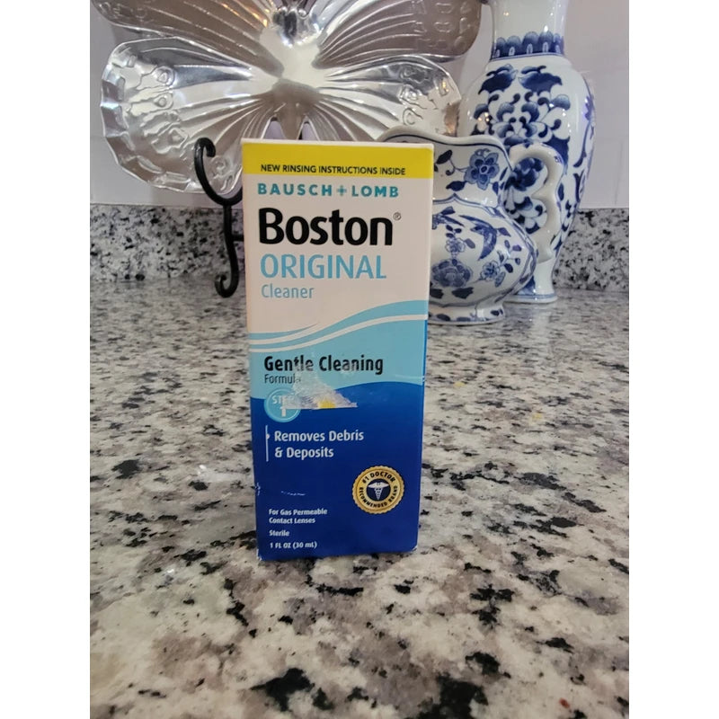 Boston Original Cleaner Gentle Cleaning Bausch + Lomb 1 oz Exp 09/2025