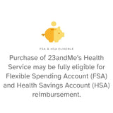 23andMe Health - DNA Test with Personal Genetic Reports - FSA & HSA Eligible