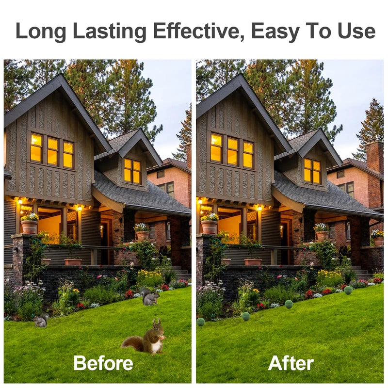 20Pack Squirrel Repellent Outdoor, Chipmunk Repellent Outdoor,Rodent Repellent,Squirrel Repellent for Attic and Cars Engines