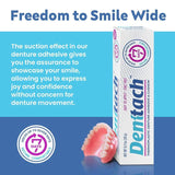 [HOT 2024 - COMBO 3 PACK] Denttach Thermoplastic Adhesive for hold of Dentures up to 7 Days without Glue with Updated Instructions - BLACK FRIDAY SALE 51% - Item Package Quantit: 1