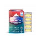Bukwang Pharmaceutical Eskimo Altige Omega 3 Nutrient 3rd Generation Supercritical rTG Omega 3 RTG Vitamin E 60 Capsules / 부광약품 에스키모 알티지 오메가3 영양제 3세대 초임계 rTG 오메가3 RTG 비타민E 60캡슐