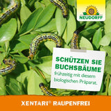 Neudorff Caterpillar-Free Xentari, 25g, Prevents Box tree Moths on Box Trees, Single, 40 x 30 x 30 cm