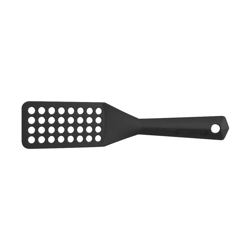 Berndes Spatulas for Non Stick Cookware - Turner Spatula Ergonomically Designed Black Slotted Spatula Turner Nonstick Kitchen Tool