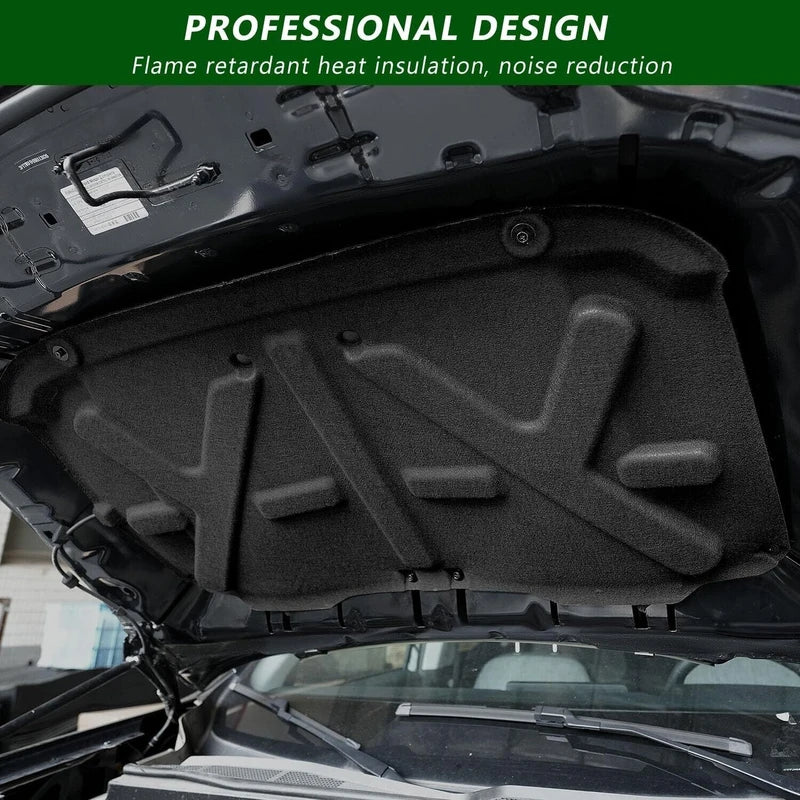 XIPEX For 2022-2024 Ford Maverick Hood Insulation Pad Sound Deadening Hood Heat Liner
