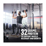 Muscle Milk Muscle Milk Genuine Protein Powder, Chocolate, 1.93 Pounds, 12 Servings, 32g Protein, 3g Sugar, Calcium, Vitamins A, C & D, NSF Certified for Sport, Energizing Snack, Packaging May Vary