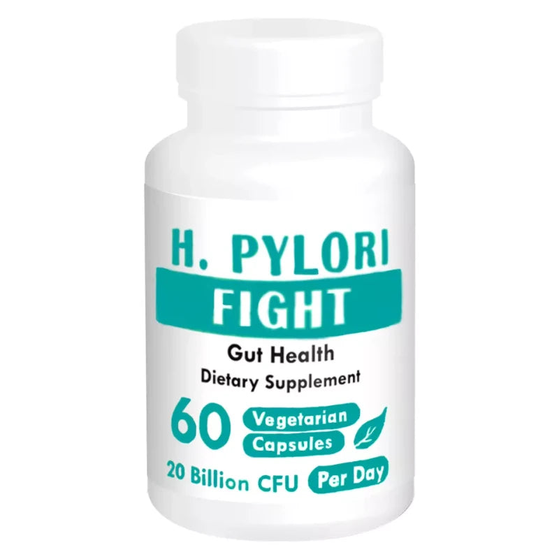 H. PYLORI FIGHT Lactobacillus Reuteri Probiotic Acid Stomachache 60ct SUPERSMART