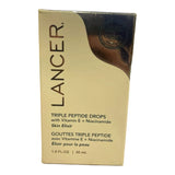 Lancer Triple Peptide Drops with Vitamin E + Niacinamide 1oz / 30ml NO BOX