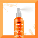 Cantu Cantu Coconut Oil Shine & Hold Mist with Shea Butter for Natural Hair, 8 fl oz