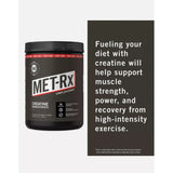 MET-Rx Met RX Creatine Monohydrate Powder Supplement Unflavored 800 Gram 160 Servings
