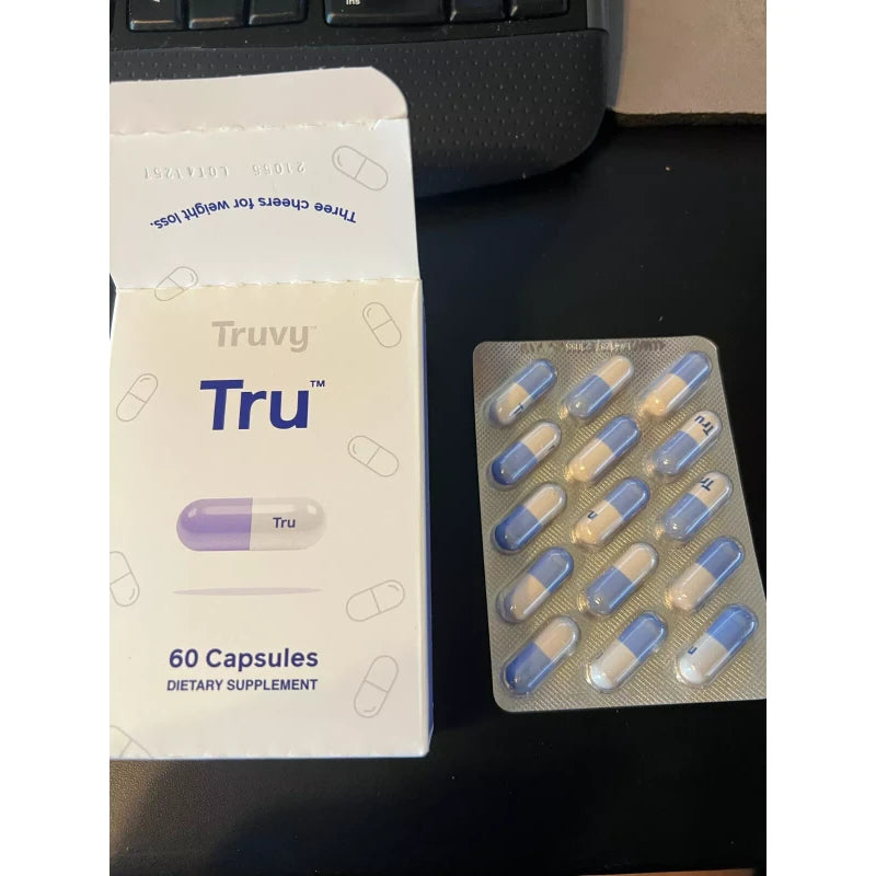 Truvy TruFix Metabolism Support 60 Capsules New in Box Truvision Health TruFix