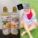 soft 7 X 1 Soft 7 Tumeric Whitening & Glowing Oil With Honey. Body Repair. 250ml  X 1