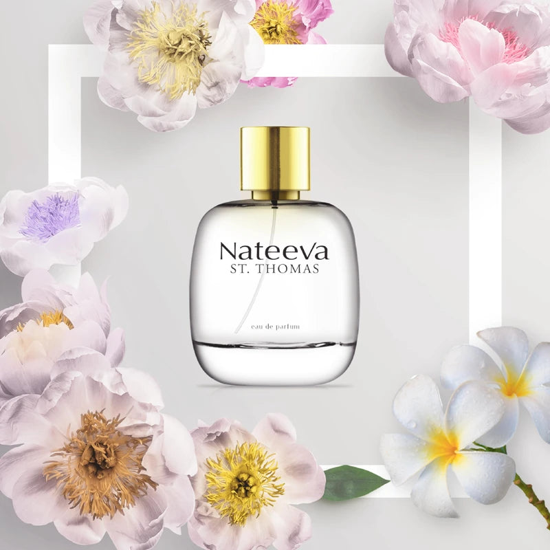 Nateeva St. Thomas Frangipani Flower EDP Perfume Spray - 100 ml (3.4 oz)