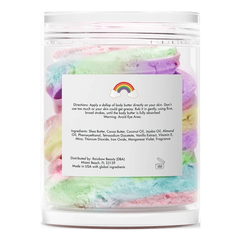 Rainbow Beauty Hydrate Moisturizing Body Butter 5oz