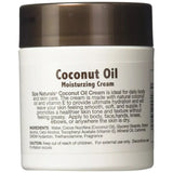 Spa Naturals Coconut Oil Vitamin E Moisturizing Body Cream for Dry Skin 6 oz