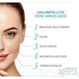 Instantly Ageless 10 Ampolletas. Antiarrugas Instantaneo y Antiojeras.