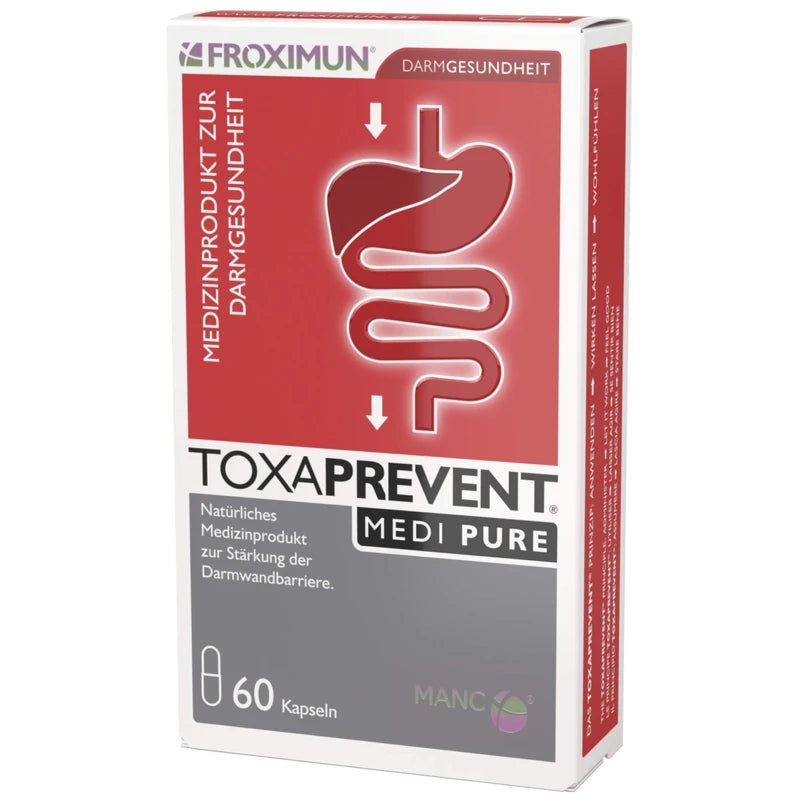TOXAPREVENT MEDI PURE 60 Capsules, Natural, Clinoptilolite, Zeolite (MANC)