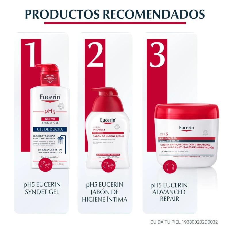 Eucerin pH5 Syndet Gel piel sensible 400ml