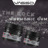 Vasso Styling Hair Gel The Rock 05 Mnemonic Gum, Silver, 500 ml