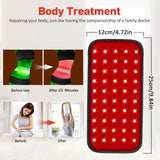 GMOWNW Red Light Therapy Belt, Infrared Light Therapy for Body, Wearable Wrap with Time