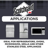Scotchgard 7966-SG Stainless Steel Cleaner Resists Fingerprints & Smudges, No Drip Foam, 17 Oz, Original Version, 17 Fl Oz