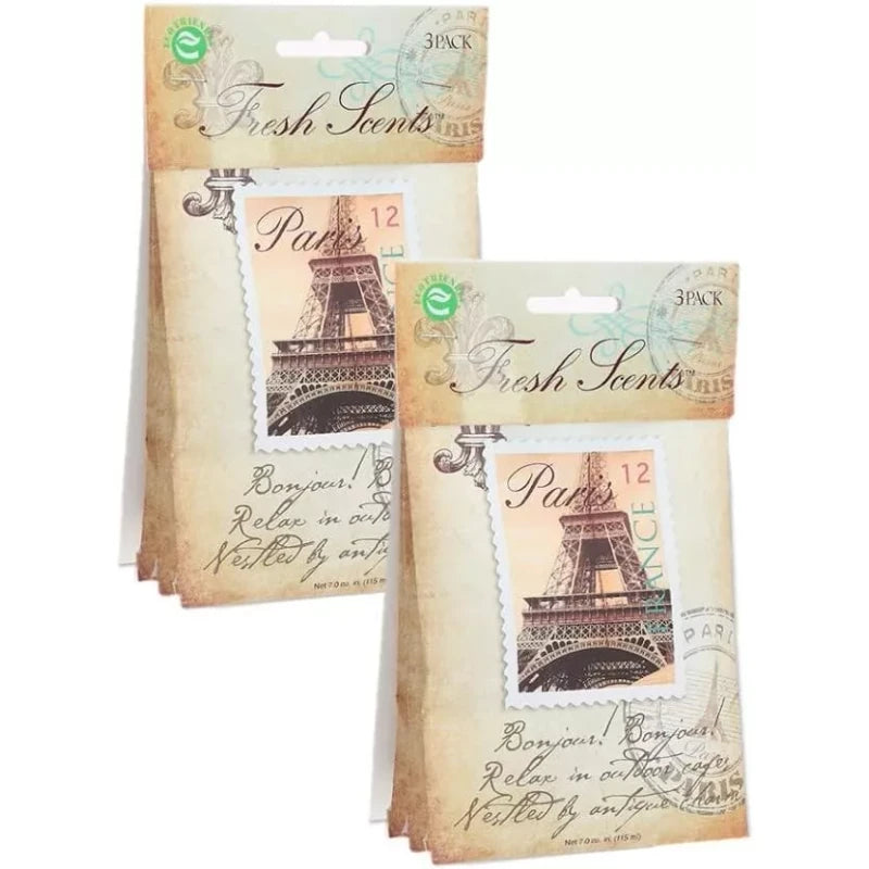 Branded WILLOWBROOK Fresh Scents Scented Sachets - Paris NEW