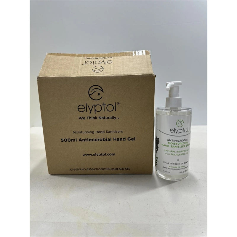 Elyptol BOX OF 6 Eucalyptus Oil Elyptol Antimicrobial Sanitizer 16OZ Vegan Exp 09/25