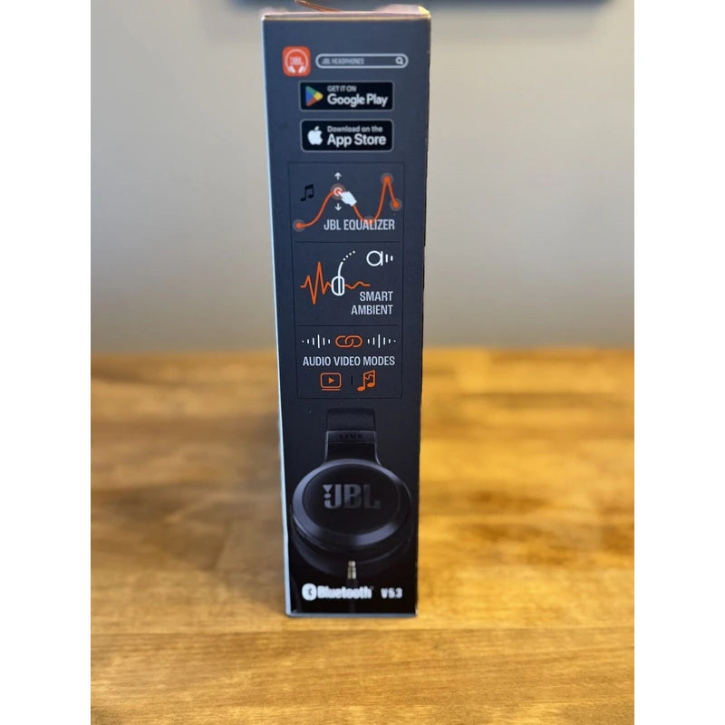 JBL NEW JBL LIVE 675 NC HARMAN WIRELESS TRUE ADAPTIVE NOISE CANCELING HEADPHONES