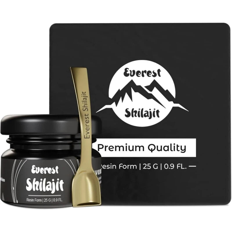 Pure Everest  Shilajit Resin High Potency Gold Grade for Men & Women| 85+ Trace best
