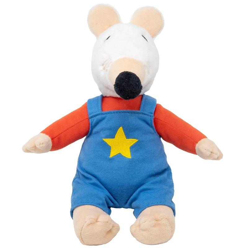 Rainbow Designs Maisy Soft Toy - Soft Stuffed Mouse with Velvety Tail, Maisy Mouse Early Years Book Adventure Character - Great for Bedtime Stories