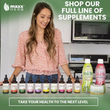 Maxx Herb Pau D' Arco Extract, Taheebo Tea Inner Bark for Detox & Cleansing, 4oz | Maxx Herb Extracto de Pau D'Arco - Corteza Interna de Taheebo para Desintoxicación y Limpieza - 4 oz