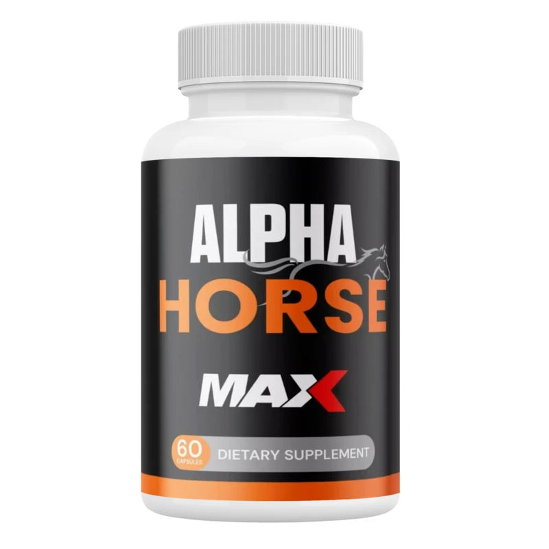 Unbranded Alpha Horse MAX Pills for ED Men Alpha Horse Male for ed & Vitality (1 Pack)