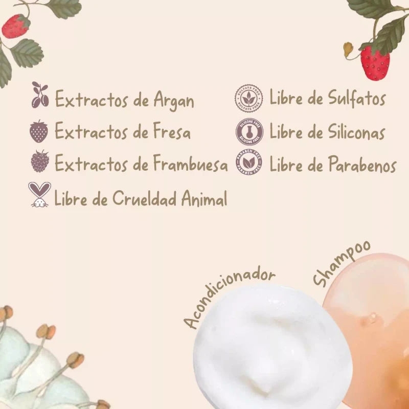 Yuya  Kit Shampoo mascarilla y acondicionador Repara y Restaura Yuya 3 piezas