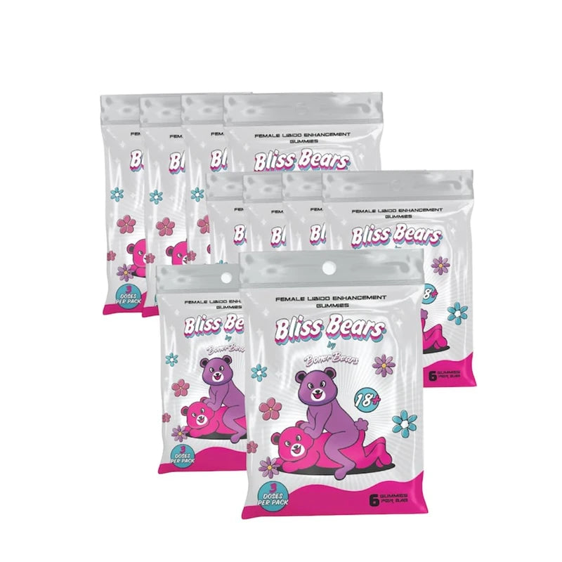 Bliss Bears by Boner Bears box of 10 (6 gummies)