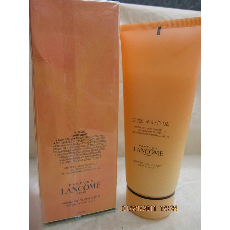 LANCOME TRESOR by LANCOME  6.7 FL oz / 200 ML Gentle Body Exfoliator In Sealed Box