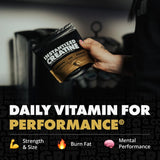 Gains in Bulk Instantized Creatine Monohydrate for Women and Men, Soluble Pre Workout Powder, Supports Muscle Building, Strength and Performance, Bodybuilding Supplements, Unflavored, 100 Servings